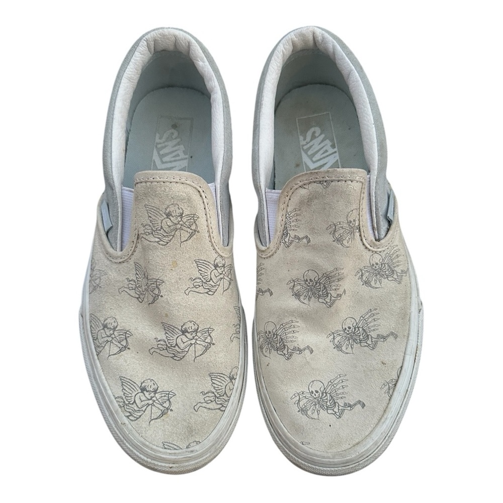 Vans Classic Slip-On “Love You to Death” Paul Van Doren Suede Sneakers